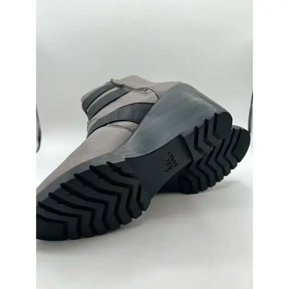 Sorel After Hours Gray Leather Wedge Moto Bootie
Woman’s SZ 8.5 - Picture 8 of 8